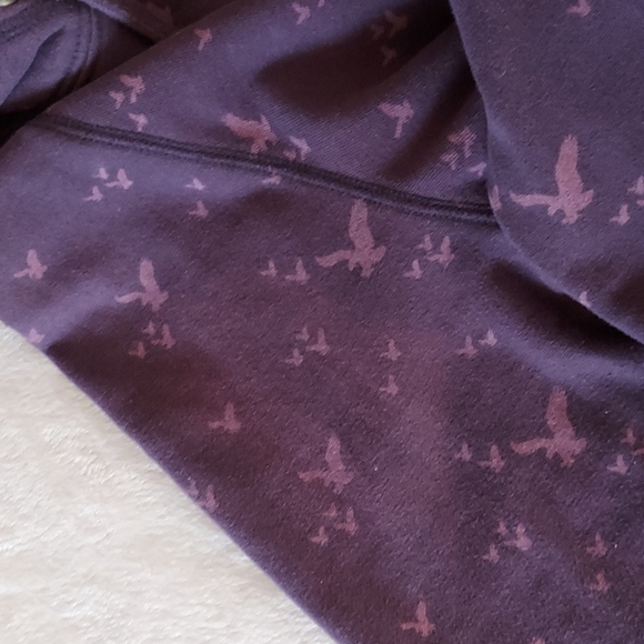 🦅7xHP🦅 Vtg AEO All Over Logo Fleece Full Zip Hoodie - Picture 13 of 14